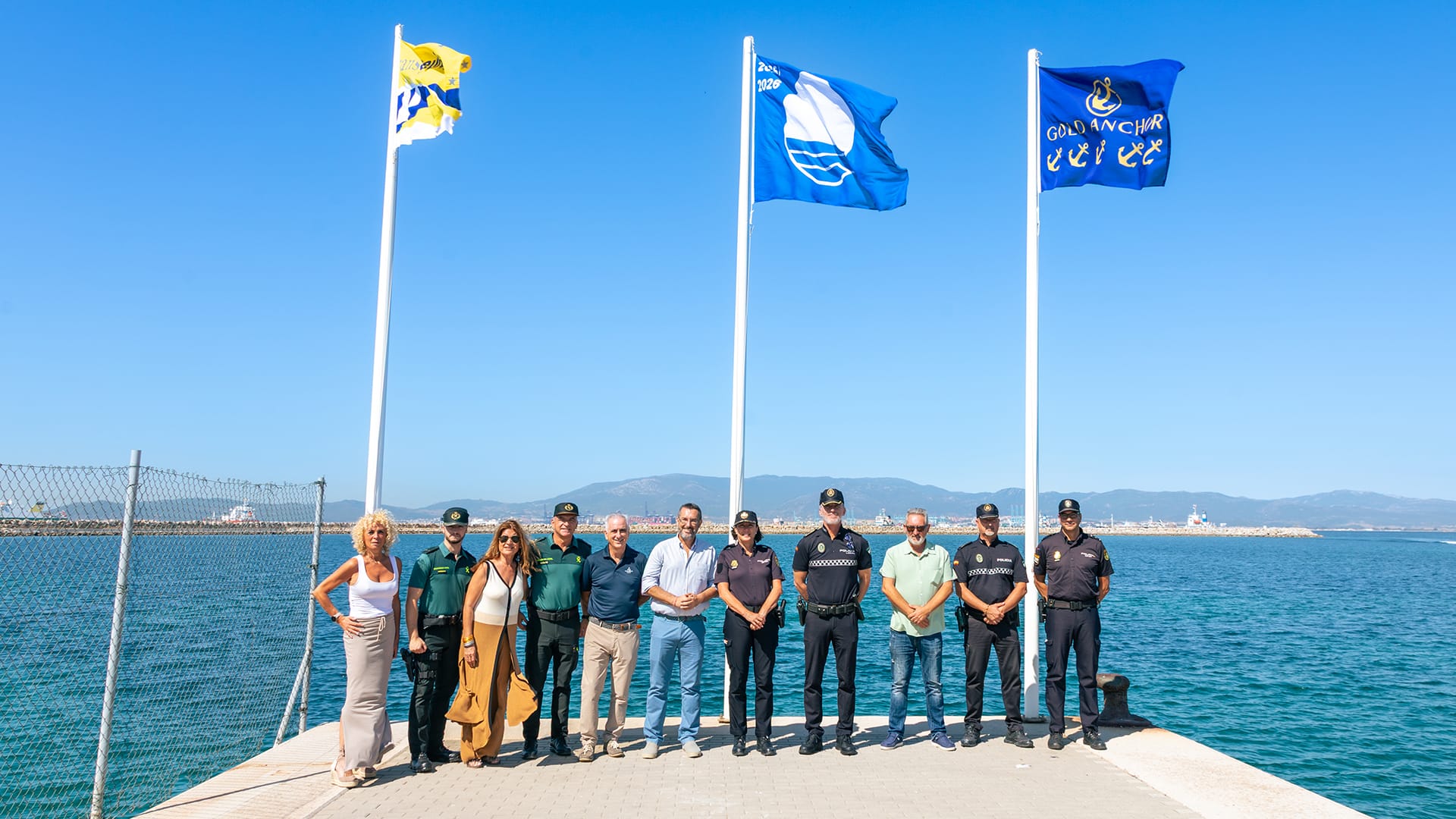 Alcaidesa Marina raises the blue flag