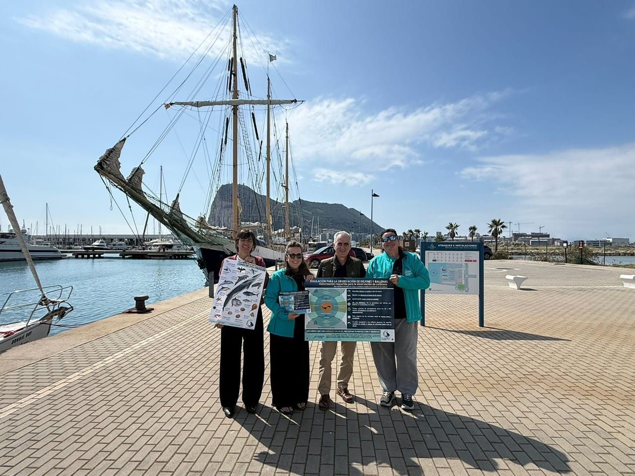 observación responsable de cetáceos en el Estrecho de Gibraltar